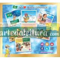 Coleção Brasil: Só ama quem conhece (7 Livros) - Literatura Infantil